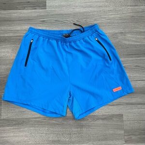 P.E Nation Men’s Activewear Shorts in Blue Large